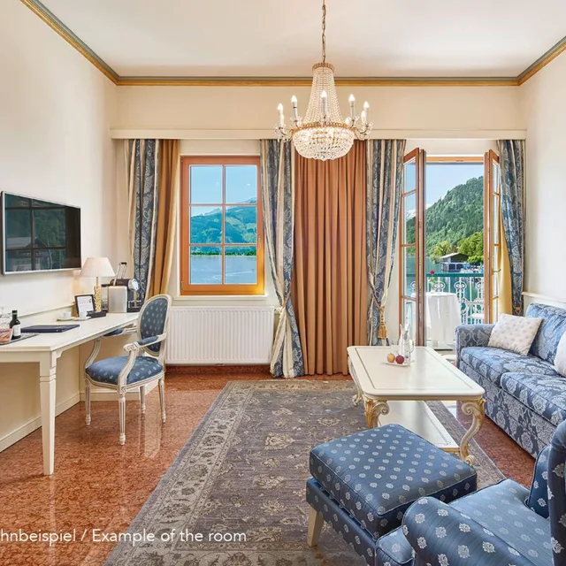 جناح سوبيريور بإطلالة على البحيرة، Grand Hotel Zell Am See 6/10