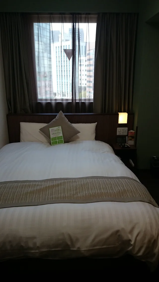 Room, Double Bed, Myojin no Yu Dormy Inn Premium Kanda 4/10