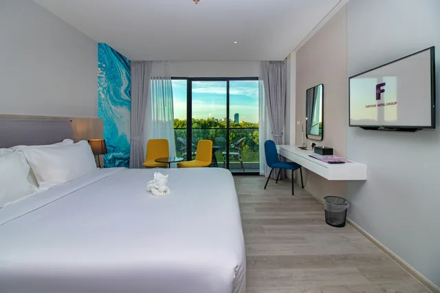 غرفة ديلوكس بإطلالة على النهر، Fortune Saeng Chan Beach Rayong 1/5