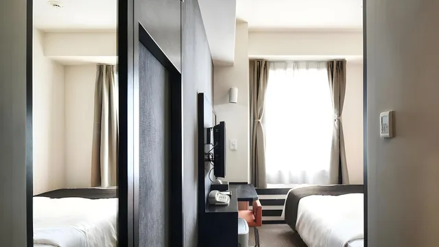 Semi Room, Semi Double Bed، Vessel Inn Hakata Nakasu 3/3