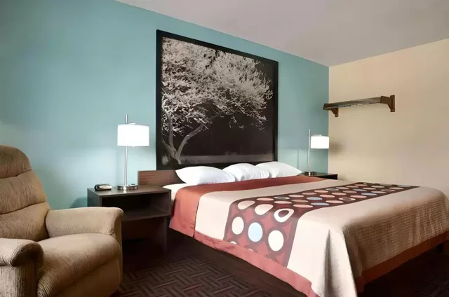 غرفة بسرير كينج، Rodeway Inn Effingham, IL 2/2