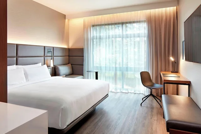 غرفة ديلوكس بسرير كينج بإطلالة على الجبل، Ac Hotel By Marriott San Jose Sunnyvale Cupertino 2/9