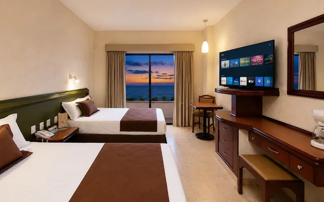 غرفة قياسية بسريرين مزدوجين، Olas Altas Inn Hotel And Spa 1/10