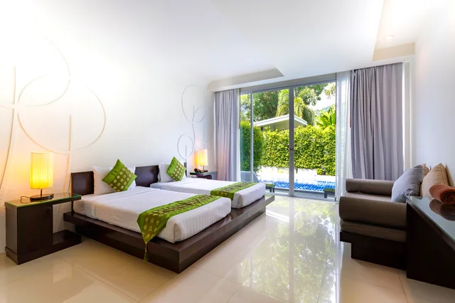 Deluxe, Twin Beds, The Palmery Resort 2/6