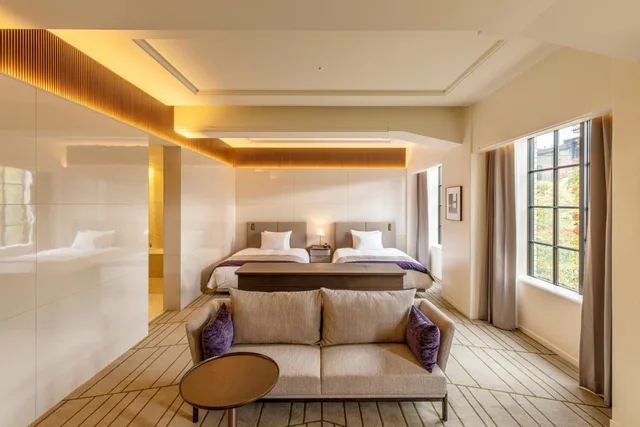 غرفة تنفيذية بسرير كينج مع دخول الصالة، The Hotel Seiryu Kyoto Kiyomizu 3/6