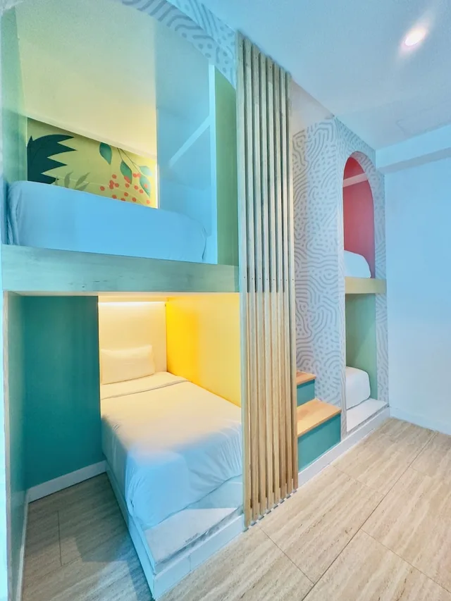 سكن مشترك مختلط قياسي بثمانية أسرّة، The Nomadic Design Hostel 1/6