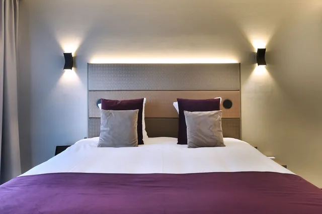 غرفة سوبيريور عائلية بسرير مزدوج وسرير بطابقين، Hotel Charleroi Airport Van Der Valk 2/4