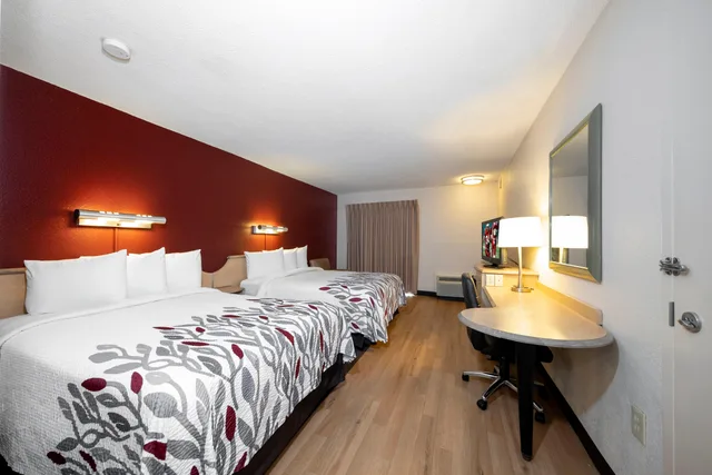 غرفة قياسية بسرير مزدوج، Red Roof Inn Myrtle Beach Hotel - Market Commons 1/1
