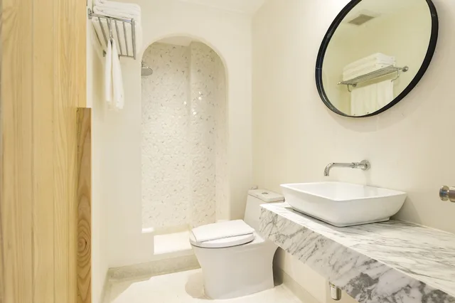 غرفة عائلية بسرير مزدوج وسريرين منفصلين، The Pattern Boutique Hotel 4/4