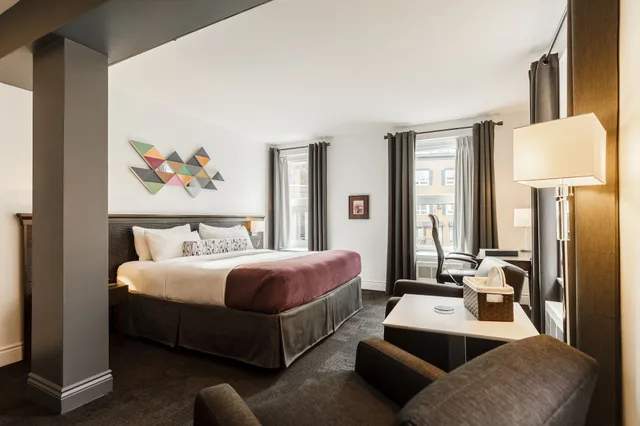 غرفة سوبيريور بسرير كينج، Hotel Des Coutellier 3/5