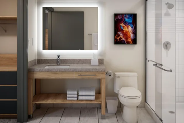 استوديو بسرير كوين، Hawthorn Suites By Wyndham Panama City Beach Fl 3/4