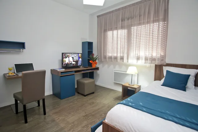 استوديو مفرد، Odalys City Tours Le Jardin des Lettres 2/3