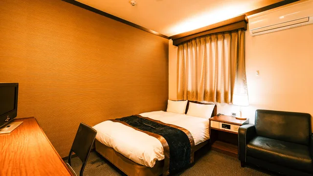 غرفة بسرير نصف مزدوج، Hotel Area One Takamatsu 6/6