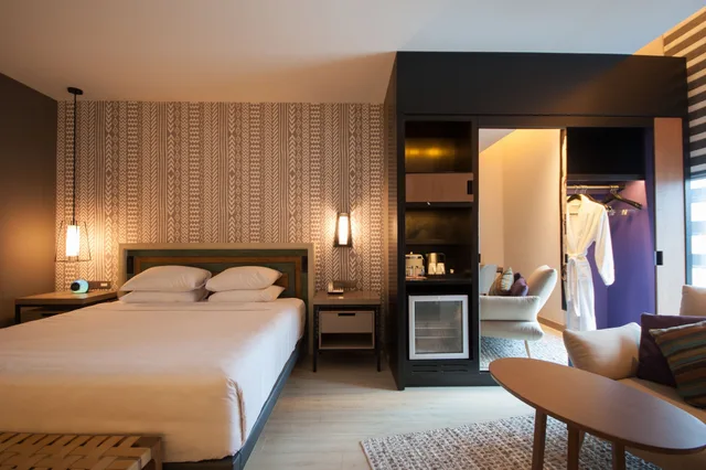 Room, Twin Beds, Atrium View، Hyatt Centric Guatemala City 2/4