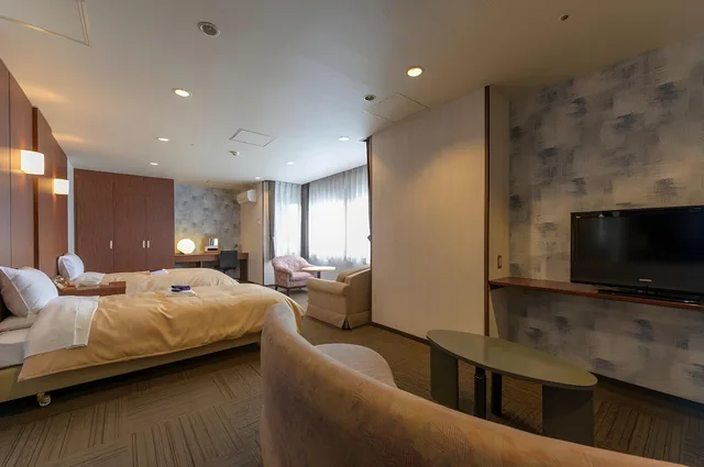 غرفة غربية كبيرة بسريرين منفصلين، Hotel Kyoto Eminence 1/1