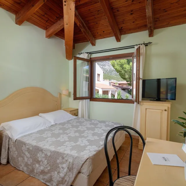 غرفة بسرير مزدوج أو سريرين منفصلين، Club Esse Cala Gonone Beach Village 7/10