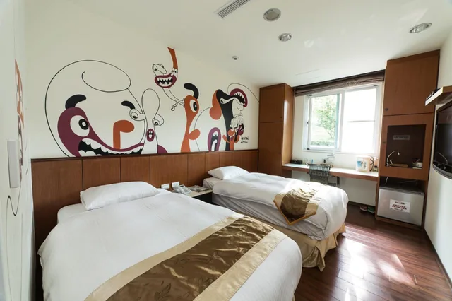 غرفة قياسية بسريرين منفصلين، Shante Hotel Chitou Nantou 4/10
