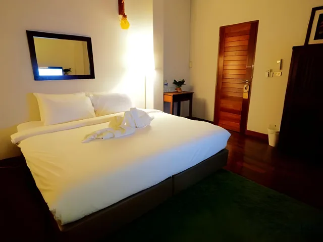 غرفة قياسية بسرير كينج بحمام خاص، Uno Chiangmai - Hostel 1/1
