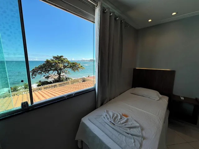 غرفة رباعية بإطلالة على البحر، Hotel Luar De Itapua 2/3