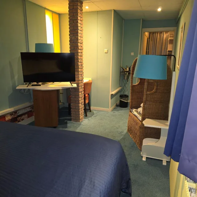 غرفة بسرير مزدوج بجاكوزي، Hotel Hoogland 5/7