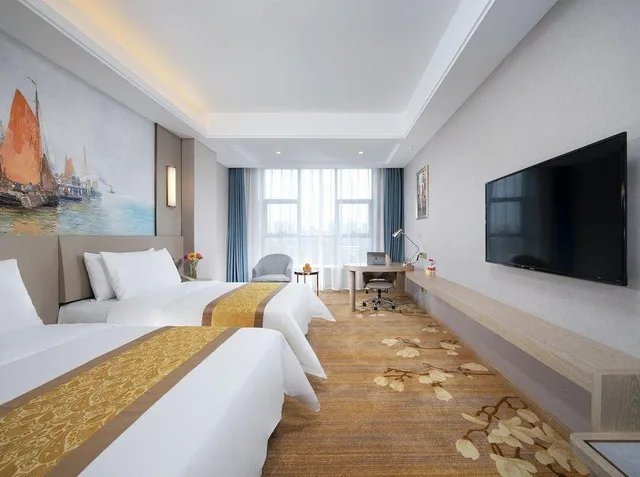 غرفة قياسية بسريرين منفصلين، Vienna International Hotel (Xi'an Changying Garden) 2/2