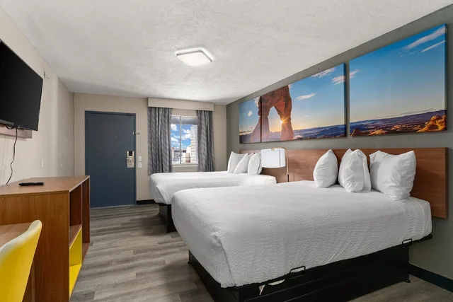 غرفة بسريرين كوين، Days Inn by Wyndham Albuquerque Northeast 2/7
