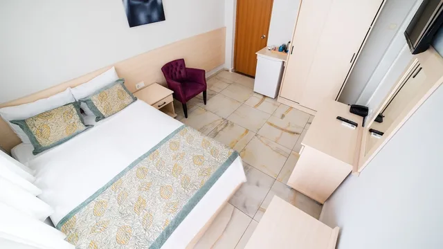 غرفة ديلوكس بسرير كوين، My Home Hotel Gulluk 4/9