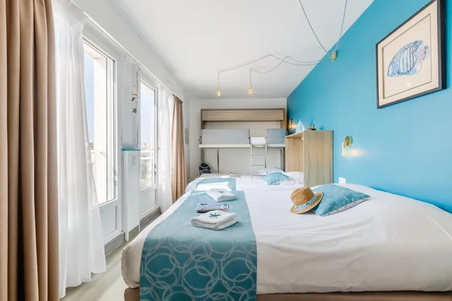 غرفة عائلية، Hotel La Cote Oceane 1/3