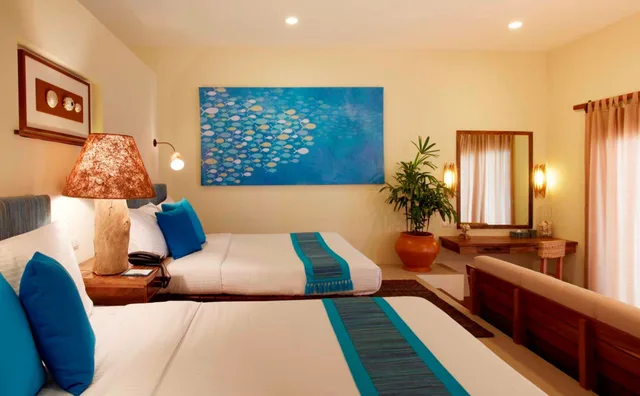 غرفة بريميير بسريرين كوين، Bluewater Sumilon Island Resort 2/3