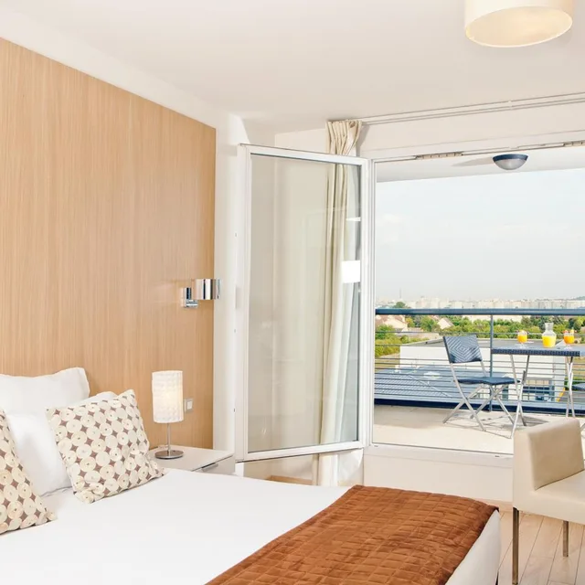 شقة بغرفة نوم واحدة، Residhome Carrieres La Defense 4/8