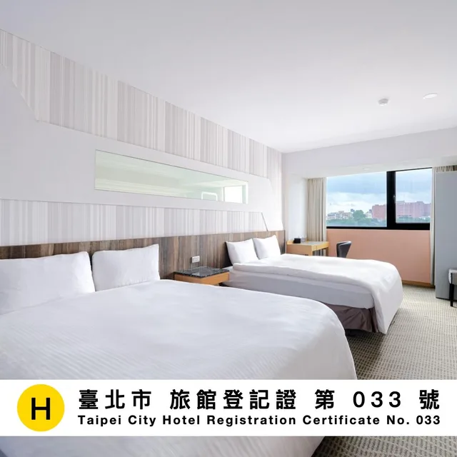 غرفة قياسية بسريرين منفصلين، Sunny Hotel 4/4
