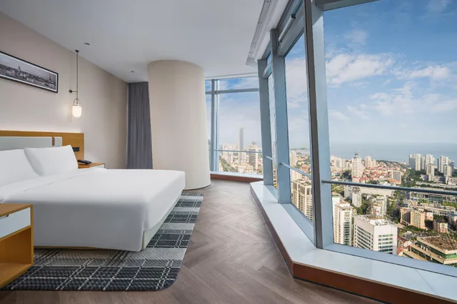 غرفة قياسية، Grand Madison Qingdao Harbour view Central 1/1