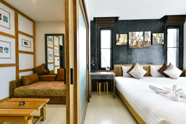 غرفة ديلوكس بسريرين منفصلين، Casa Bella Phuket 1/4