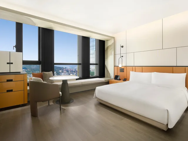غرفة ديلوكس بسرير كينج لذوي الإعاقة، Pullman Ambassador Seoul Eastpole 1/2