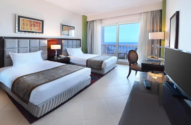 2 Bedrooms, Suite, Twin Beds, Pool and Sea View, Tolip Alexandria 1/1