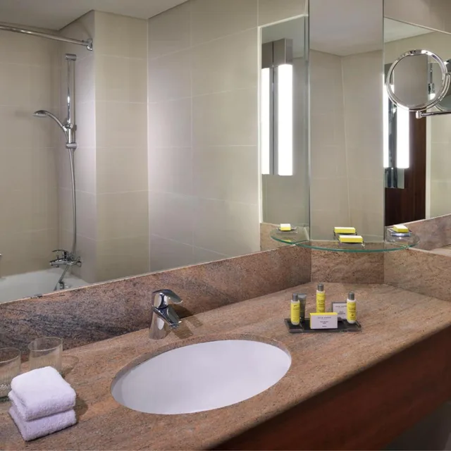 غرفة ديلوكس بسرير كينج، Prague Marriott Hotel 2/2