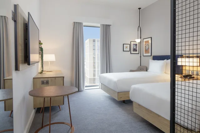 غرفة متصلة عائلية بسريرين منفصلين، Hilton Garden Inn Stoke On Trent 2/5