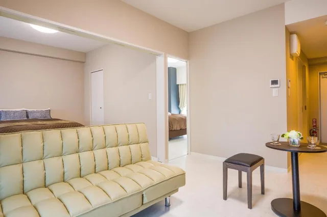 Room, Quadruple, 4 Double Beds, No Parking, Bathtub، Mr.Kinjo in Kodomobyoin-mae 1/1