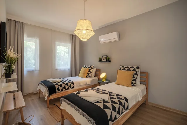 4 Bedrooms, Lanai, Comfort, Villa, 4 Beds, 2 Queen Beds, Sea View، True Blue Boutique Hotel Kalkan 5/10