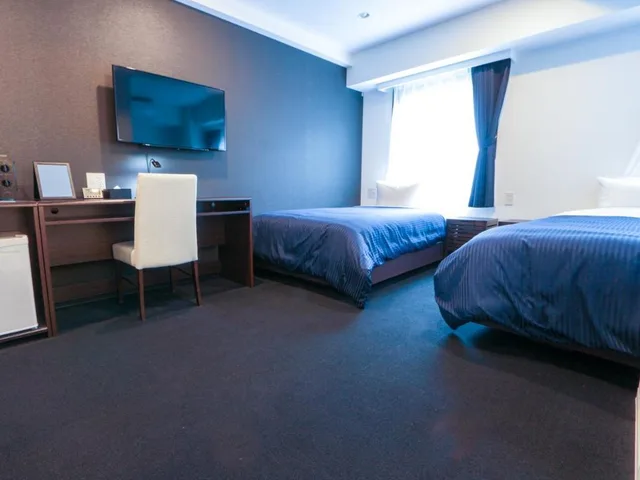 غرفة بسريرين منفصلين، Hotel Livemax Tokyo Shiomi-Ekimae 1/1