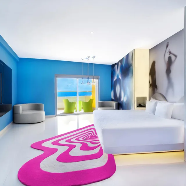 Tower, Lush, Suite, Ocean Front، The Tower by Temptation Cancun Resort - All Inclusive - Adults Only 4/6