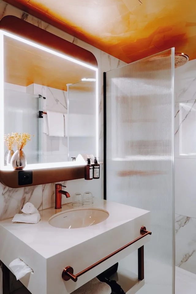 غرفة قياسية بسرير كوين، Ameron Luzern Hotel Flora 9/10