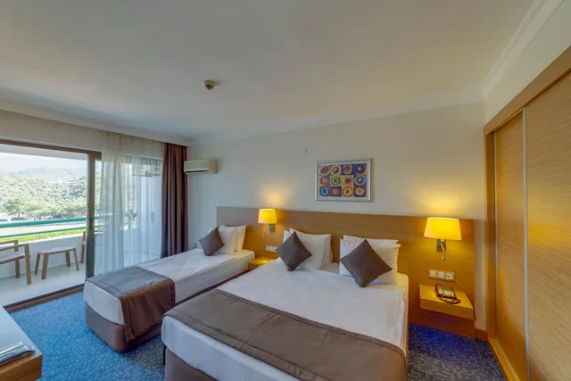 غرفة بإطلالة على الجبل، Grand Efe Hotel 3/10