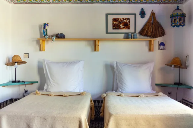 Chaouen, Twin Beds، Dar El Bali 1/1