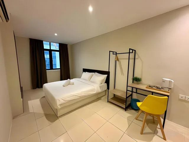غرفة ديلوكس بسرير كوين، Swing & Pillows @ KL Kuchai Lama 1/1