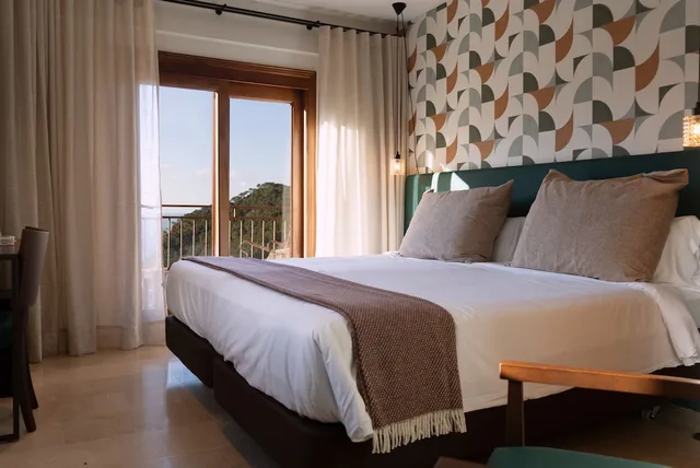 غرفة كومفورت بسرير مزدوج بإطلالة على البحر بشرفة، Hotel Maristel - Adults Only 4/10