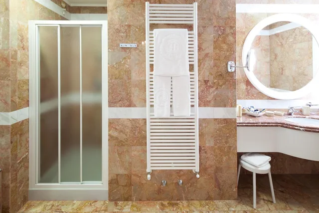 غرفة ديلوكس بسرير مزدوج، Hotel Due Torri Abano Terme 4/4
