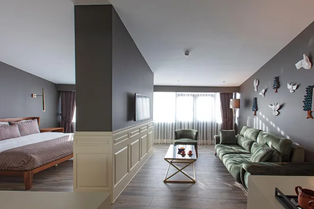 جناح بسرير كينج بجاكوزي، Hotel Miniature 1/1