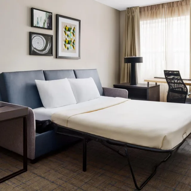 استوديو بسرير كوين مع أريكة، Residence Inn By Marriott Hartford Rocky Hill 2/8