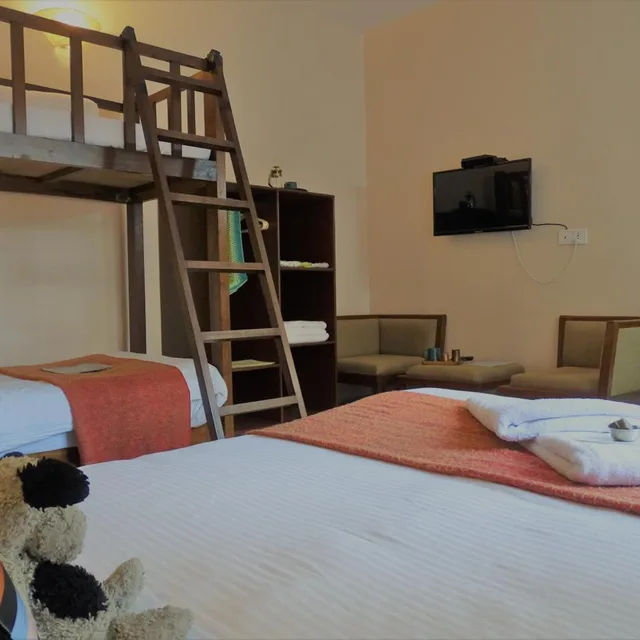 غرفة عائلية، Hotel Karuna 9/10